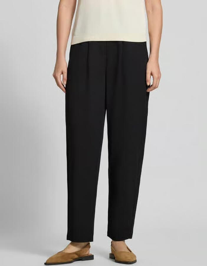 Soyaconcept relaxed fit pantalon met bandplooien model 'SIHAM' - Foto 2