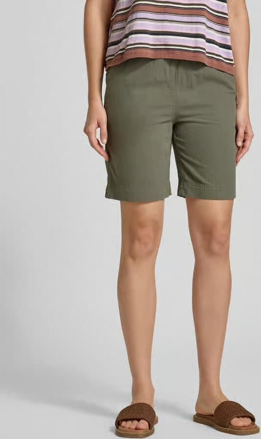 Soyaconcept Relaxed fit korte broek met elastische band model 'Cissie' - Foto 6
