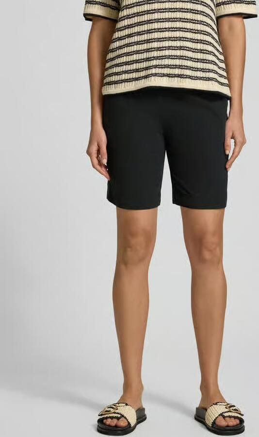 Soyaconcept Relaxed fit korte broek met elastische band model 'Cissie' - Foto 5