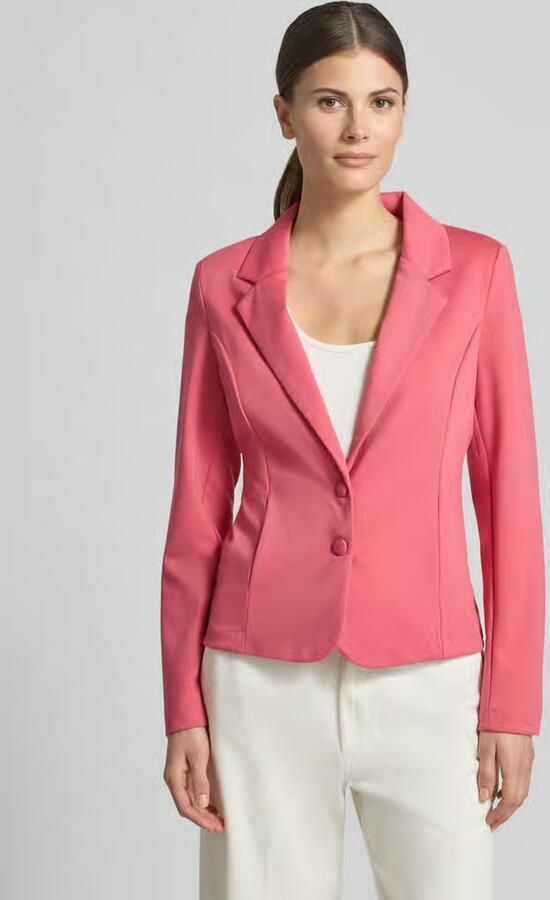 Soyaconcept slim fit blazer met 2-knoopsluiting model 'SC-DANIELA 1' - Foto 4