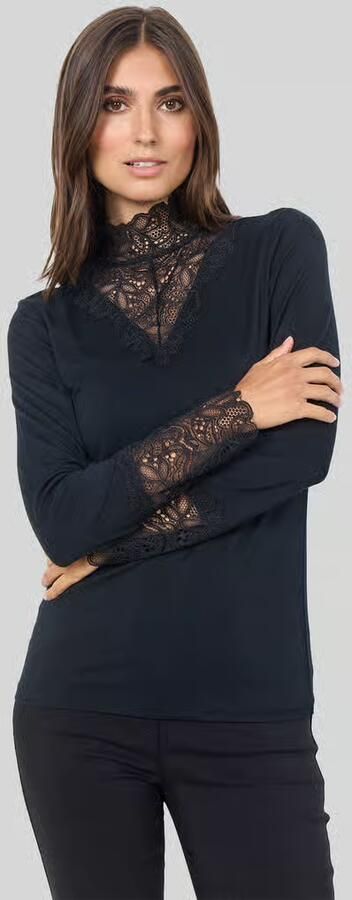 Soyaconcept Slim fit shirt met lange mouwen van lyocellmix model 'Marica' - Foto 3