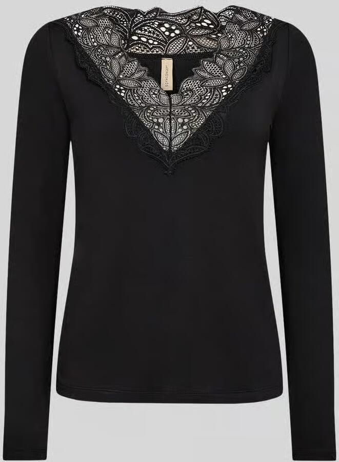 Soyaconcept Regular fit shirt met lange mouwen van lyocellmix model 'Marica'