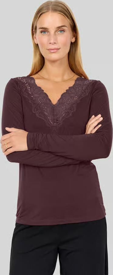 Soyaconcept Slim fit shirt met lange mouwen van lyocellmix model 'Marica' - Foto 3
