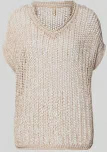 Soyaconcept Gebreide pullover met ribboorden model 'RUDY' - Foto 5