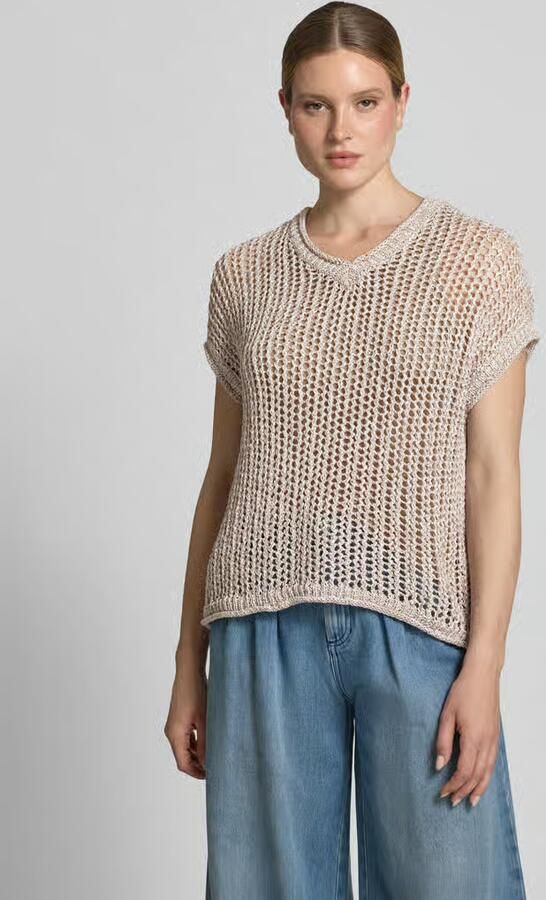 Soyaconcept Gebreide pullover met ribboorden model 'RUDY' - Foto 7