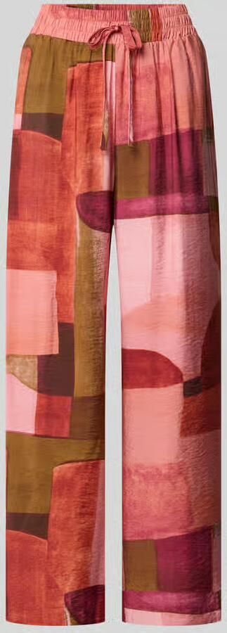 Soyaconcept Stoffen broek in all-over look model 'CATANIA' - Foto 2