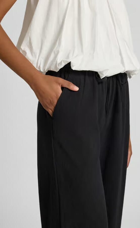 Soyaconcept Wide leg stoffen broek met verkort model 'CISSIE' - Foto 2