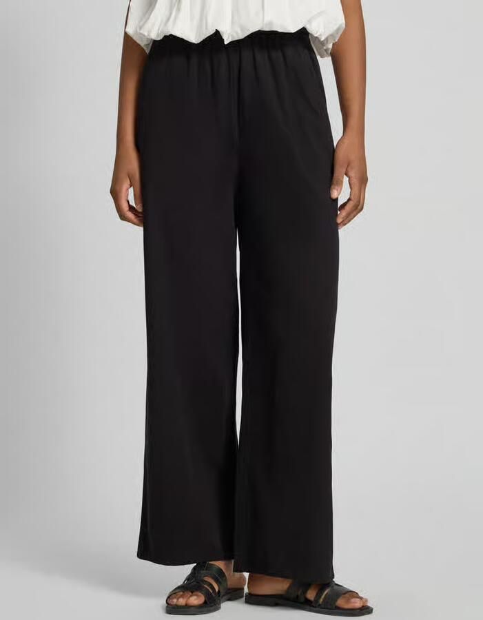 Soyaconcept Wide leg stoffen broek met verkort model 'CISSIE' - Foto 2