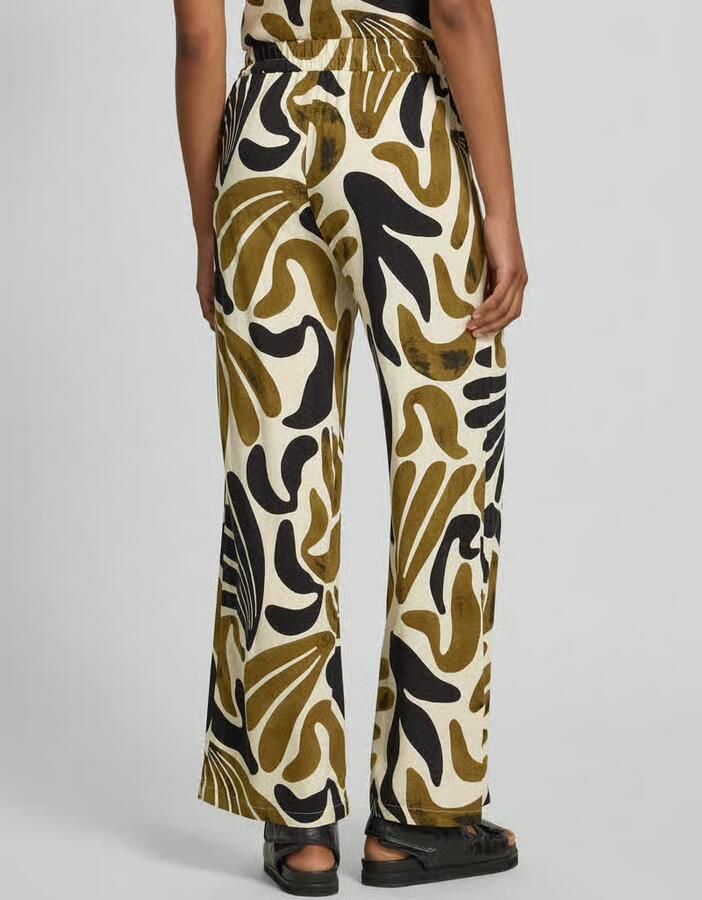 Soyaconcept Stoffen broek van viscose in all-over look model 'FELDI' - Foto 2