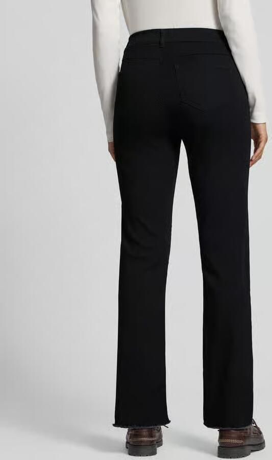 Soyaconcept Straight fit jeans met franjes model 'NADIRA'