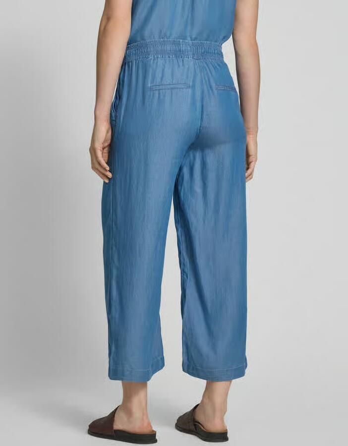 Soyaconcept Straight fit stoffen broek van pure lyocell model 'Liv'