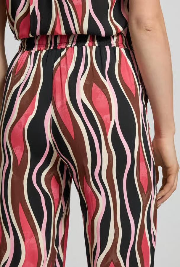 Soyaconcept straight fit stoffen broek van pure viscose model 'Cammi'