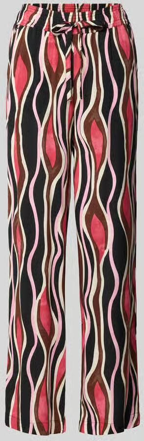 Soyaconcept straight fit stoffen broek van pure viscose model 'Cammi' - Foto 2