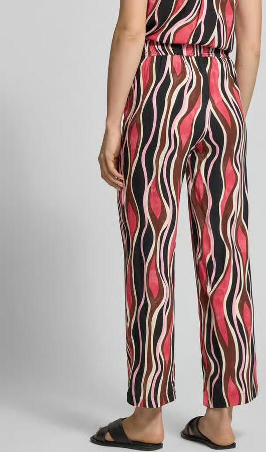 Soyaconcept straight fit stoffen broek van pure viscose model 'Cammi' - Foto 3