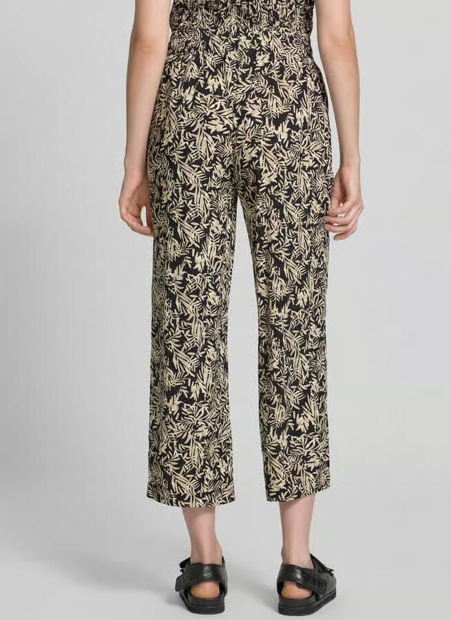 Soyaconcept straight fit stoffen broek van pure viscosemix model 'Faye'