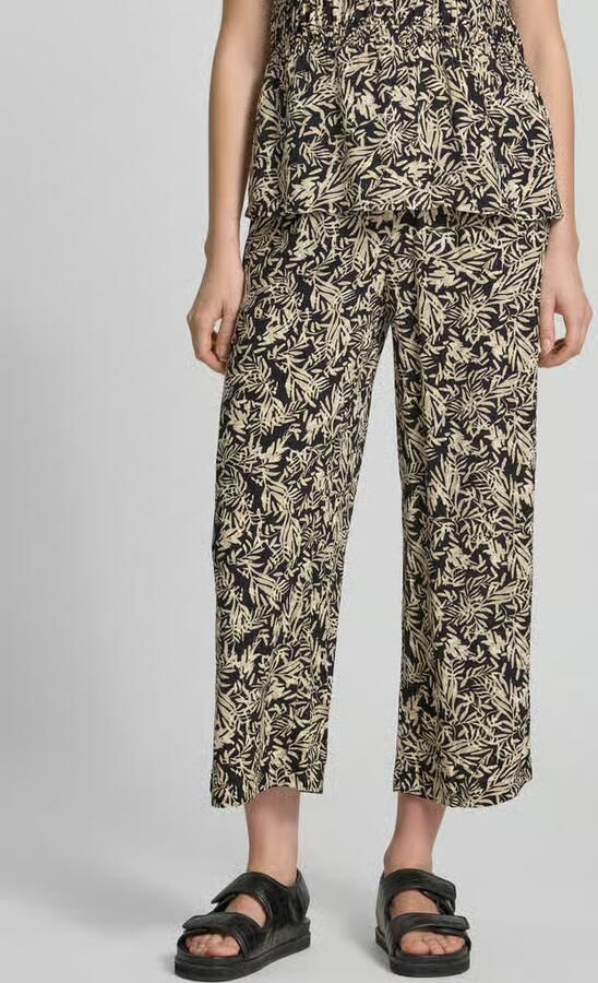 Soyaconcept straight fit stoffen broek van pure viscosemix model 'Faye' - Foto 3