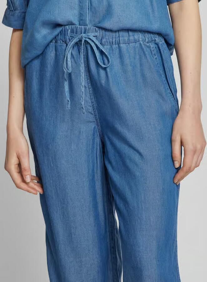 Soyaconcept Straight leg broek in denimlook model 'LIV' - Foto 4