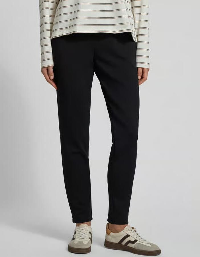 Soyaconcept Comfortabele zwarte broek met elastische taille Black Dames - Foto 7