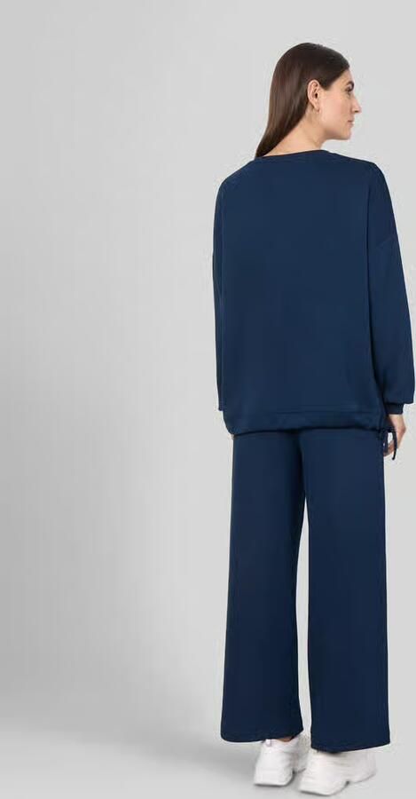 Soyaconcept Comfortabele Blauwe Modal-Polyester Broek Blue Dames - Foto 5