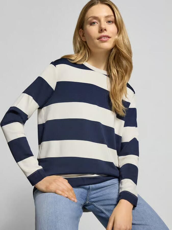 Soyaconcept Sweatshirt met geribde ronde hals model 'BARNI' - Foto 2