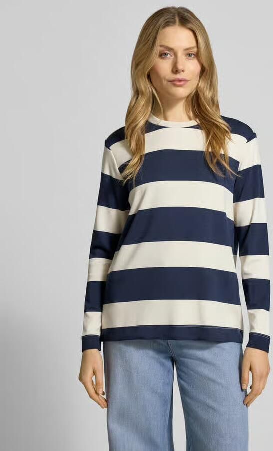 Soyaconcept Sweatshirt met geribde ronde hals Model 'BARNI' - Foto 4