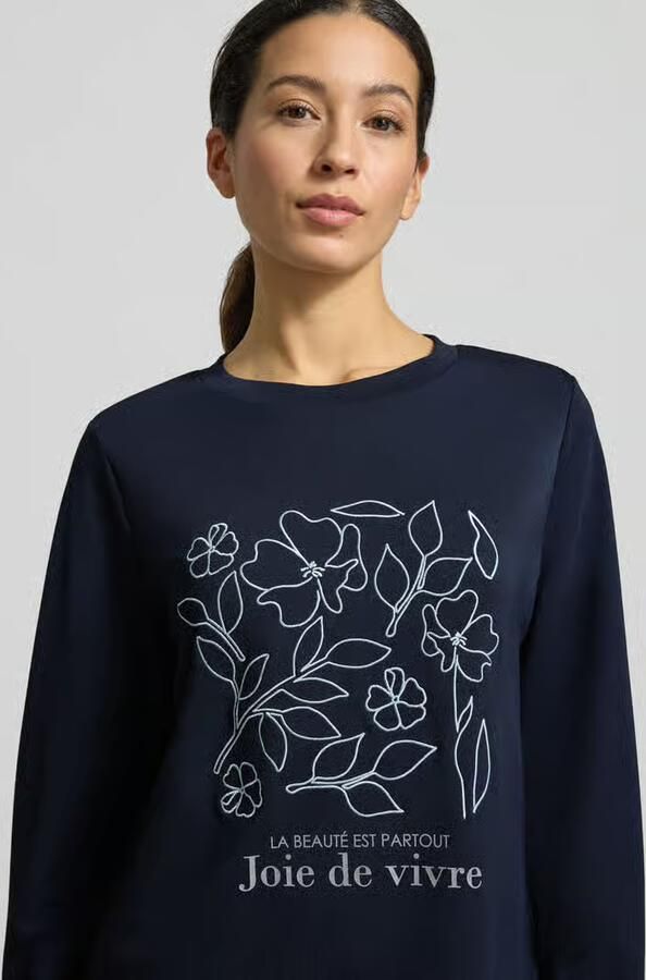 Soyaconcept Sweatshirt met labelprint model 'BANU' - Foto 2