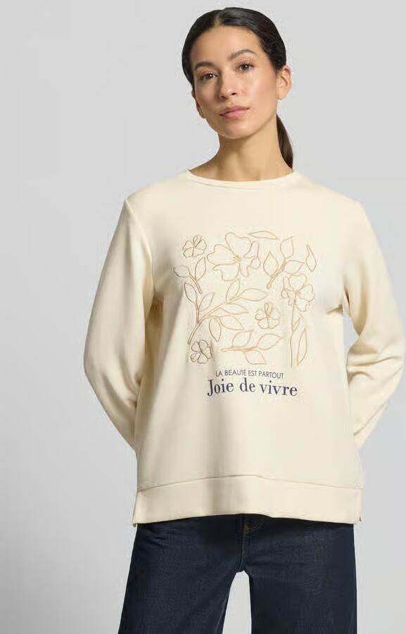 Soyaconcept Sweatshirt met Labelprint Model 'BANU' - Foto 4