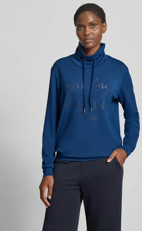 Soyaconcept Sweatshirt met opstaande kraag en tunnelkoord model 'BANU' - Foto 2