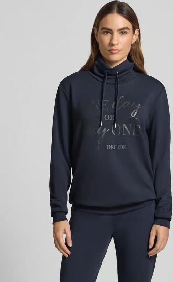 Soyaconcept Sweatshirt met opstaande kraag en tunnelkoord model 'BANU' - Foto 5