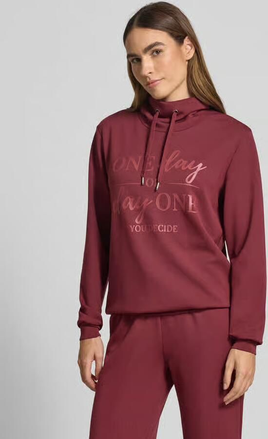 Soyaconcept Sweatshirt met opstaande kraag en tunnelkoord model 'BANU' - Foto 6
