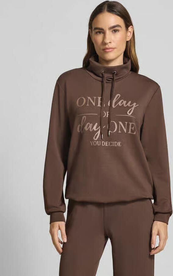 Soyaconcept Sweatshirt met opstaande kraag en tunnelkoord model 'BANU' - Foto 2