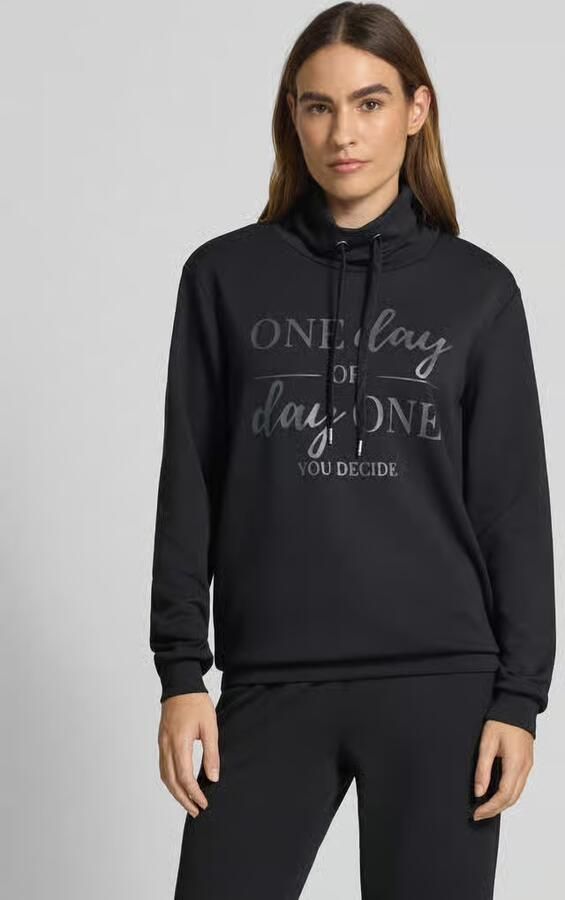 Soyaconcept Sweatshirt met opstaande kraag en tunnelkoord model 'BANU' - Foto 6