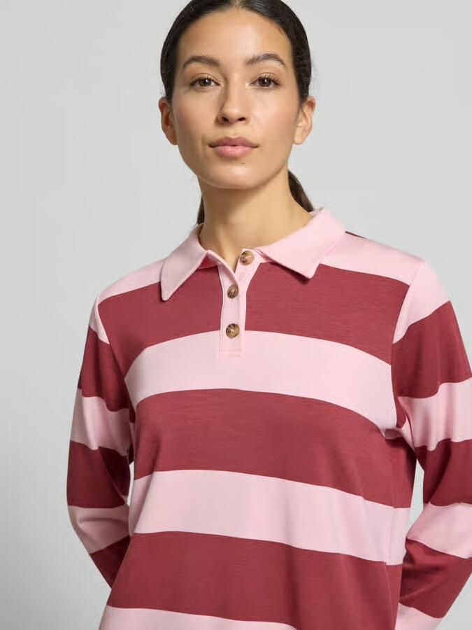 Soyaconcept Sweatshirt met polokraag model 'BARNI' - Foto 2