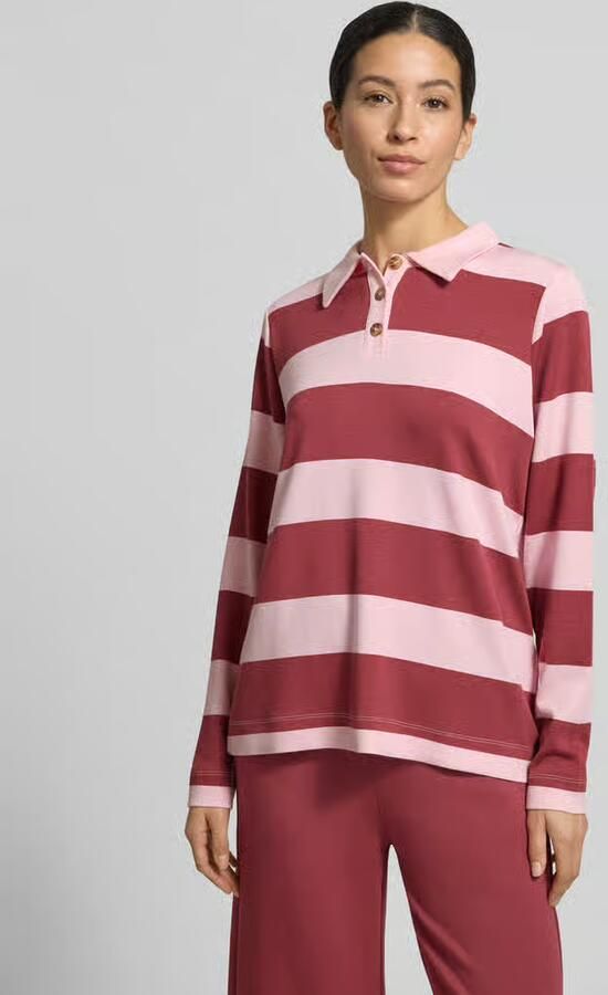 Soyaconcept sweatshirt met polokraag Model 'BARNI' - Foto 4
