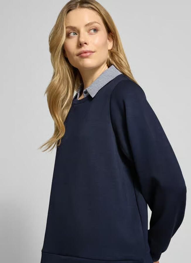 Soyaconcept Sweatshirt met ribboorden model 'BANU' - Foto 2