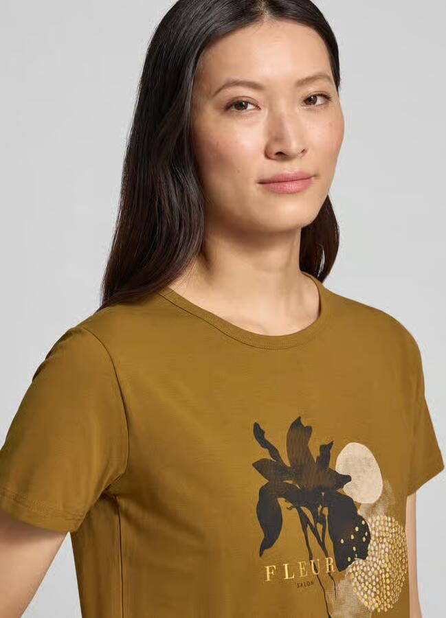 Soyaconcept T-shirt met motiefprint model 'RINA'