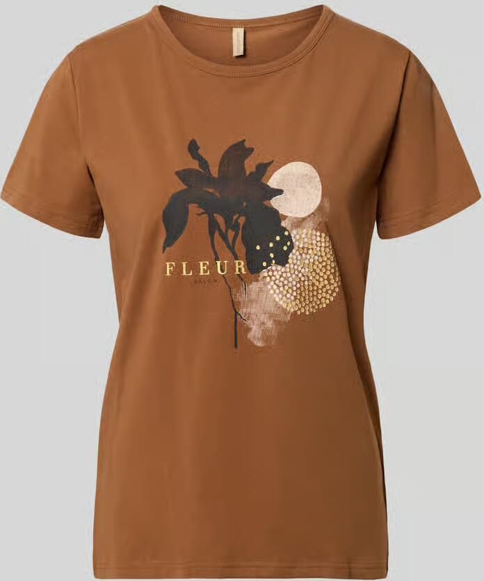 Soyaconcept T-shirt met motiefprint model 'RINA' - Foto 2