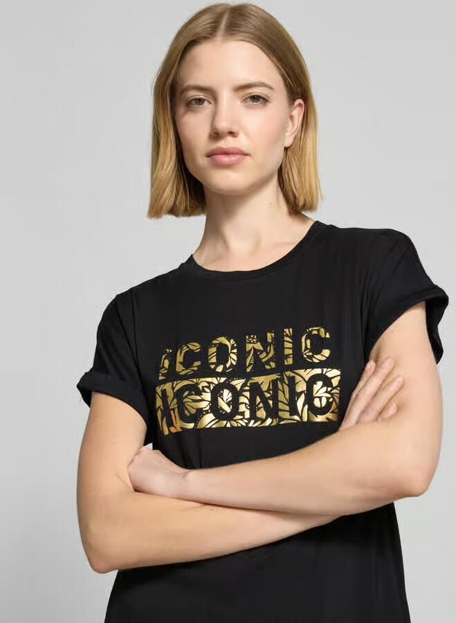Soyaconcept T-shirt met ronde hals en print model 'MARICA'