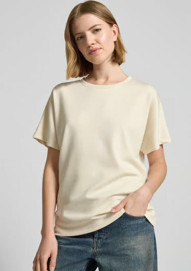 Soyaconcept T-shirt met ronde hals model 'BANU'