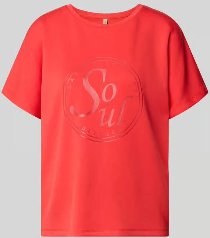 Soyaconcept T-shirt met statementprint model 'BANU' - Foto 2