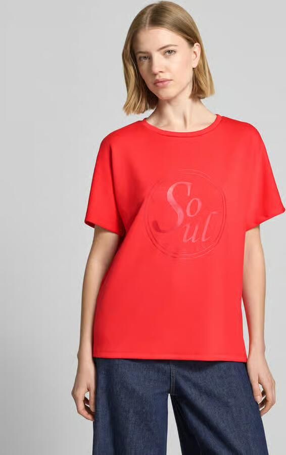 Soyaconcept T-shirt met statementprint model 'BANU' - Foto 4