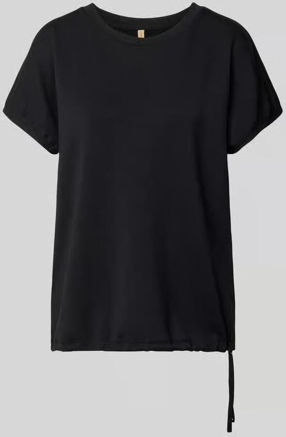 Soyaconcept T-shirt van mohair-mix met ronde hals model 'BANU' - Foto 2