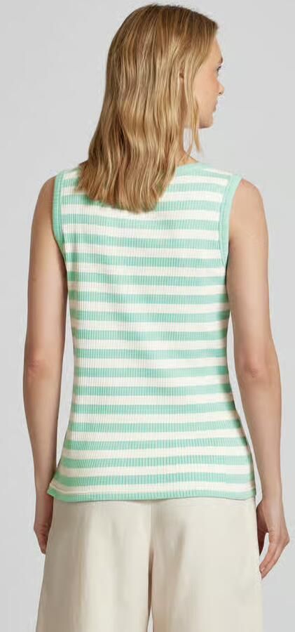 Soyaconcept Tanktop met blokstrepen model 'Djaka'
