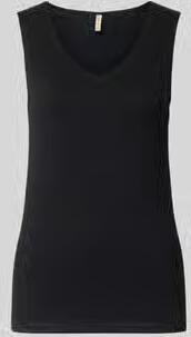Soyaconcept Top met bandjes en V-hals model 'Marica'