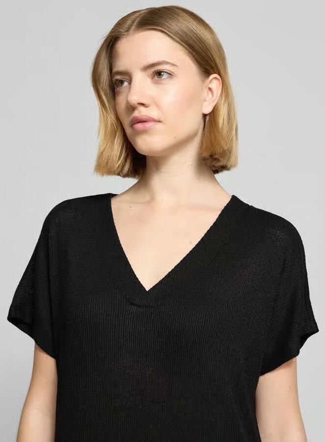 Soyaconcept Gebreide jurk van viscosemix model 'Delia'