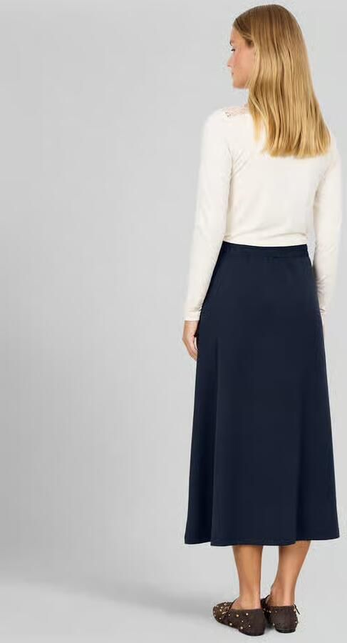 Soyaconcept Uitlopende midi-rok van modalmix model 'BANU' - Foto 3