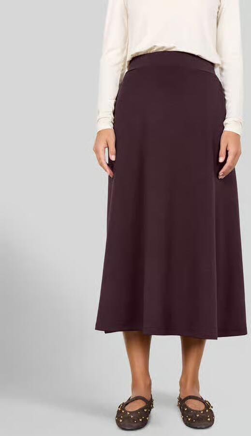 Soyaconcept Uitlopende midi-rok van modalmix model 'BANU' - Foto 2