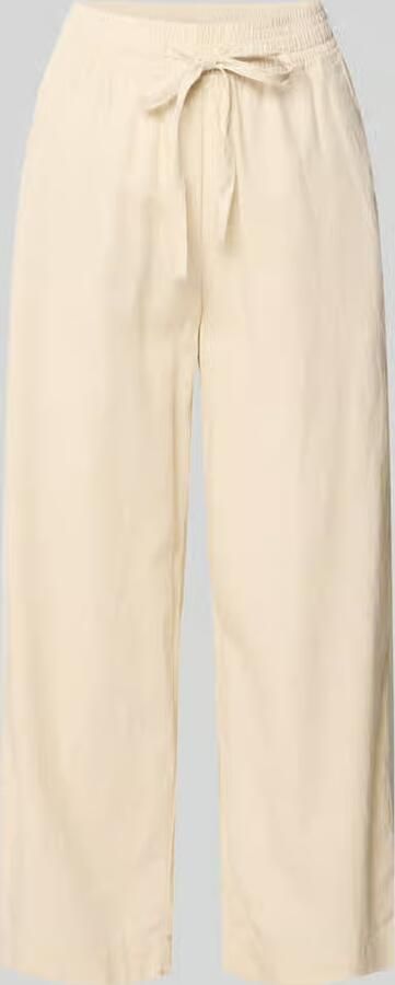 Soyaconcept wide fit stoffen broek van linnenmix met viscosemet model 'Ina' - Foto 3