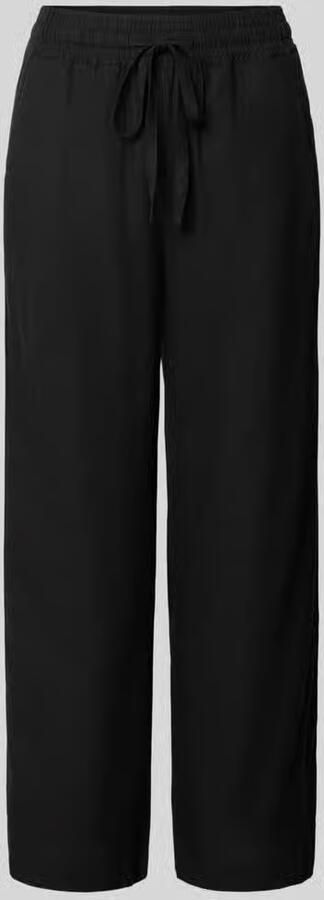 Soyaconcept wide fit stoffen broek van linnenmix met viscosemet model 'Ina' - Foto 3