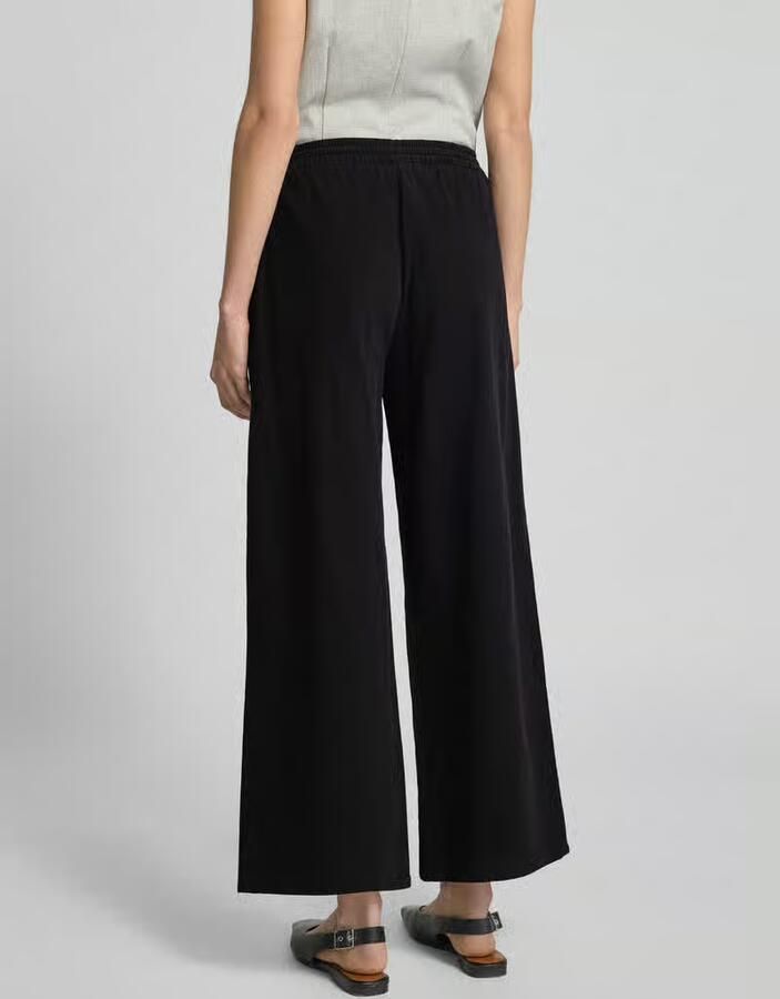 Soyaconcept Wide leg stoffen broek met verkort model 'CISSIE'